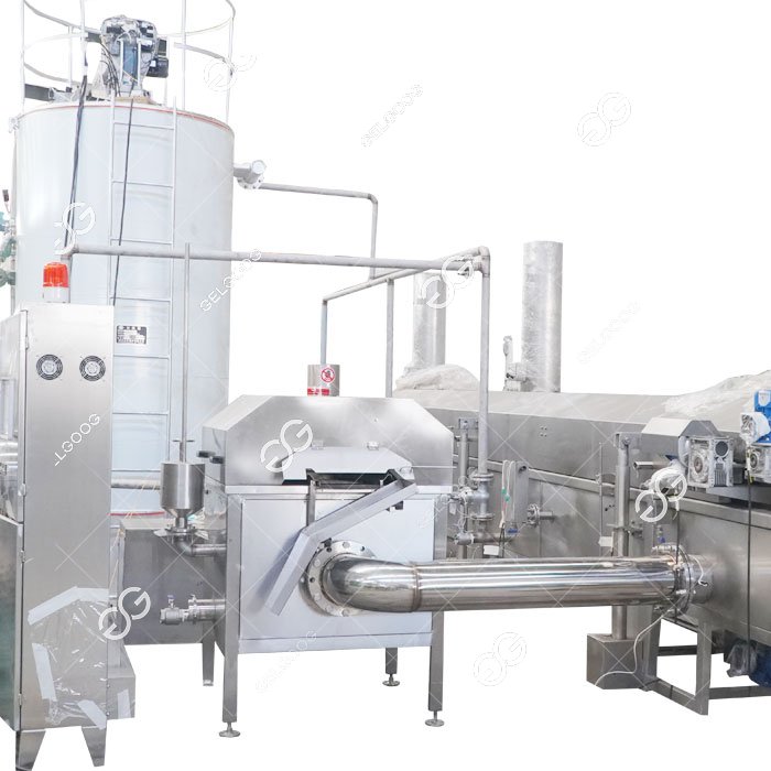 Fully Automatic External Heating Fryer Low Oil Consumption