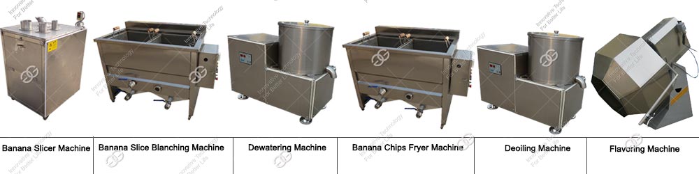 Banana Chips Machine Manufacturing Process