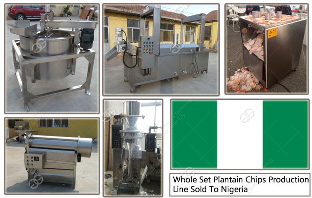 Plantain Chips Production Line To Nigeria