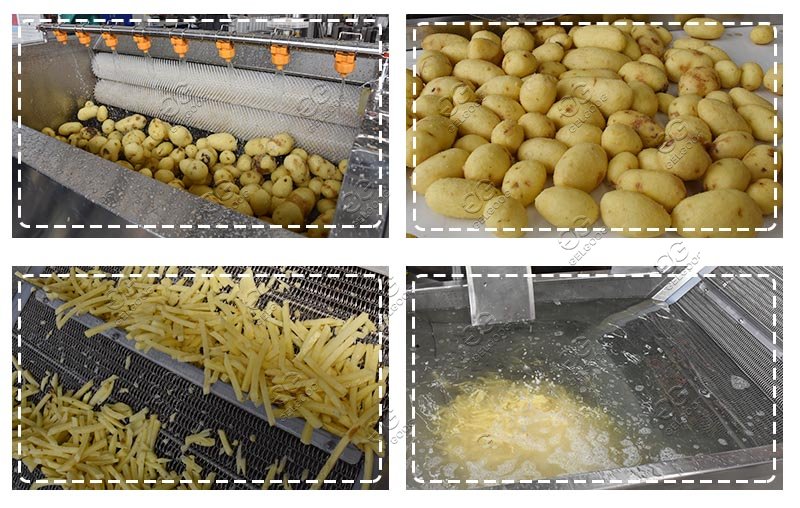 Crispy Potato Chips Manufacturing Process