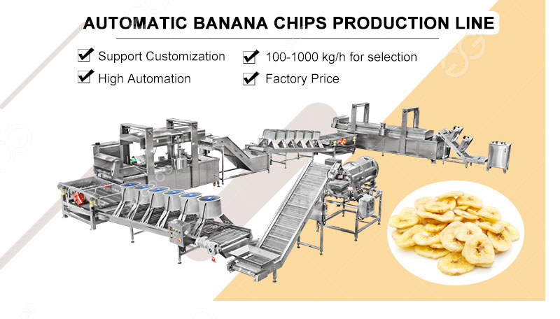 Banana Chips Making Machine