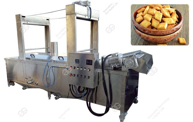 Electric Continuous Shakarpara Frying Machine|Namak Pary Continuous Fryer Machine