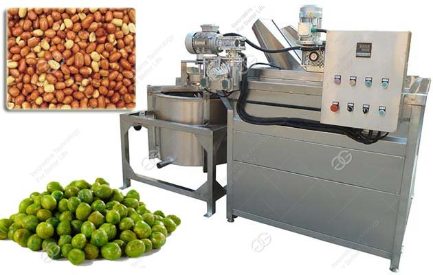 Water-Oil Separation Peanut Fryer Machine