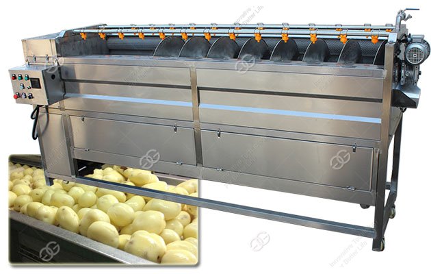 Potato Washing and Peeling Machine for Sale