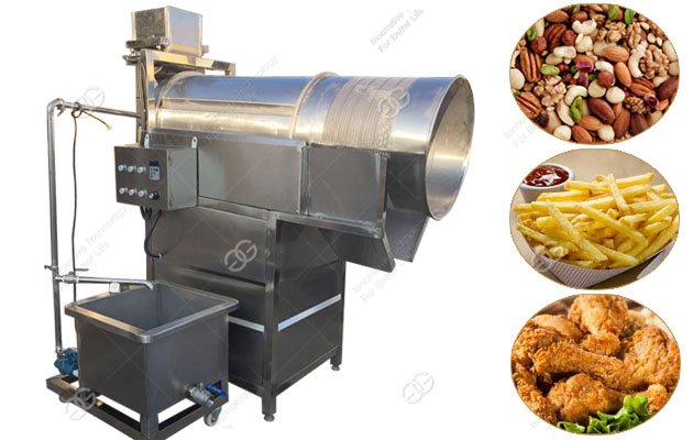 Snack Chip Seasoning Equipment Flavouring Drum