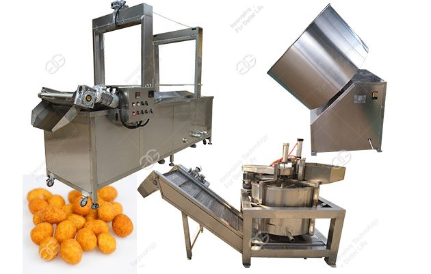 Coated Peanut Frying Machine Line