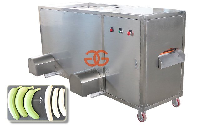 Automatic Green Banana Skin Peeling Machine for Industrial Chips Production