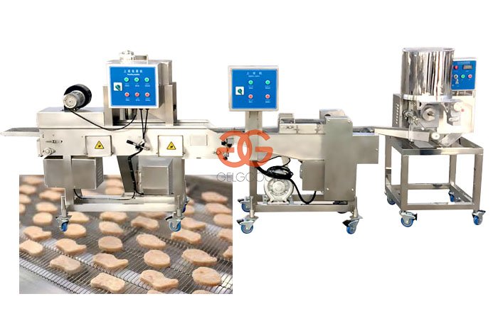 Mcdonalds Chicken Nuggets Making Machine Production Line