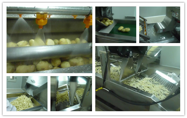 Frozen French Fries Machine Frozen French Fries Machine