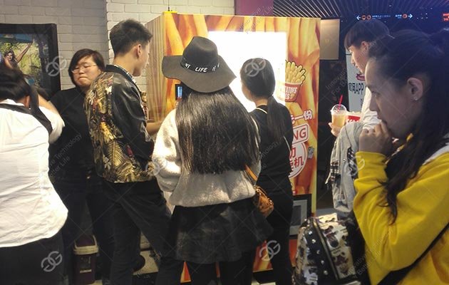 French Fries Vending Machine