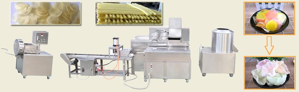 Shrimp Chip Making Machines