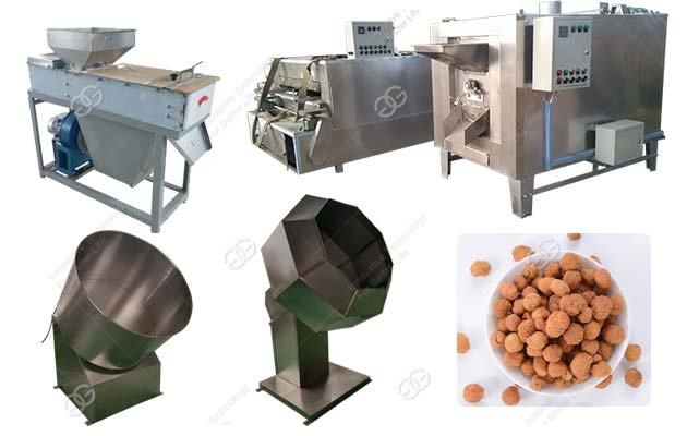 Flour Coated Peanuts Making Machine