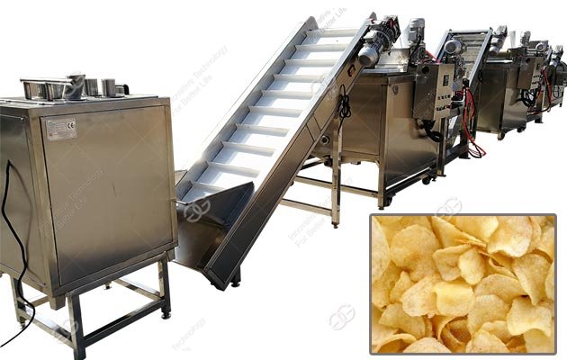 Potato Chips Making Machine Sold To Netherlands