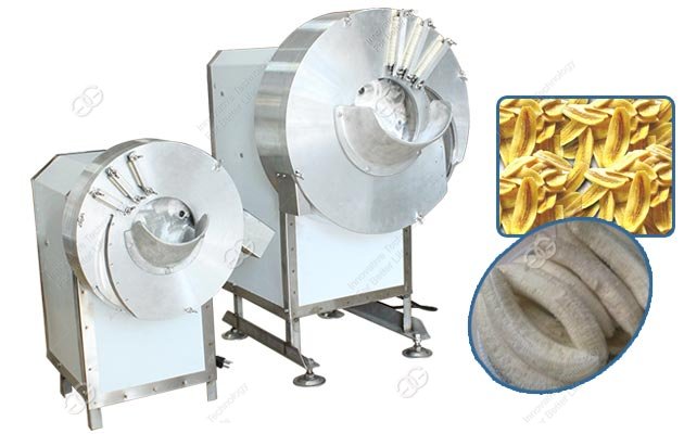 Long Banana Chips Slicing Machine