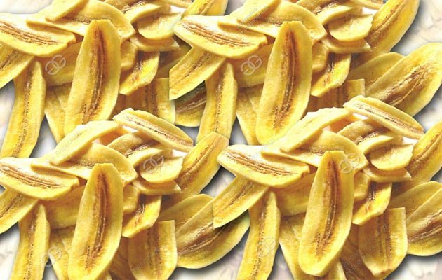 Cutting Machine for Long Banana Chips