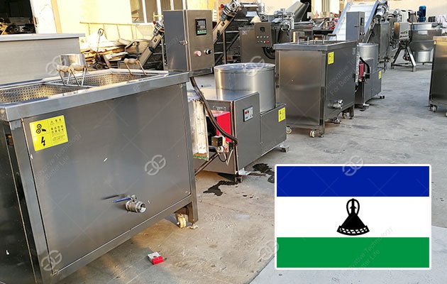 Small Scale French Fries Production Line Sold To Lesotho