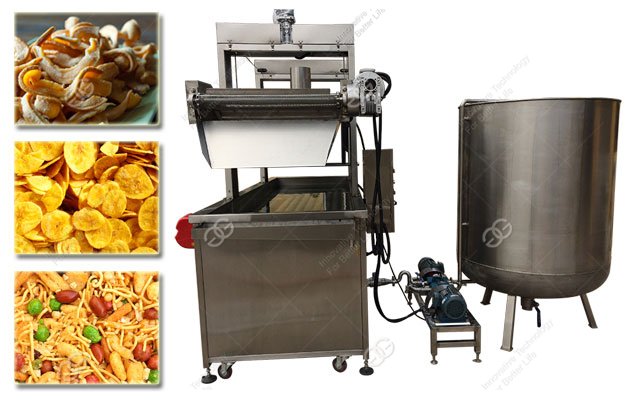 Automatic Pork Rinds Fryer Machine