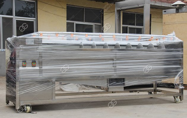 One Set Potato Washing Peeling Machine Sold To Ukraine