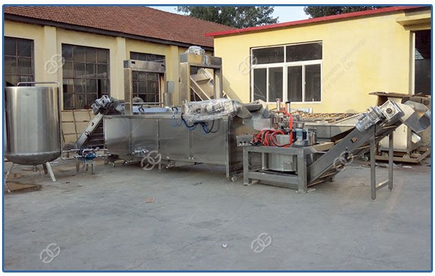Automatic Pork Rinds Fryer Machine to Mexico