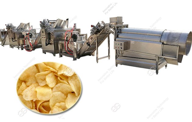 Small Scale Potato Chips Machine