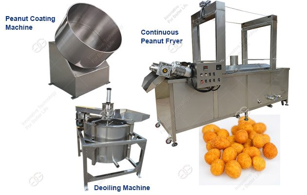 Coated Peanut Frying Line