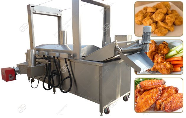 Continuous Fryer Machine