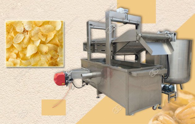Continuous Fryer for Potato Chips