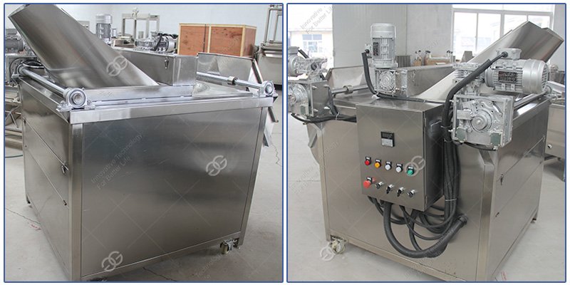 Automatic Peanut Deep Fryer Machine Pictures