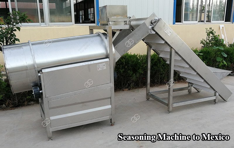 Seasoning Coating Machine to Mexico