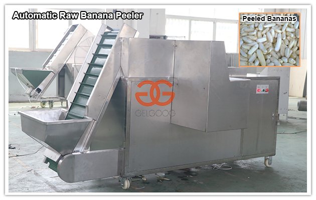 Automatic Raw Banana Peeler for Industrial Use