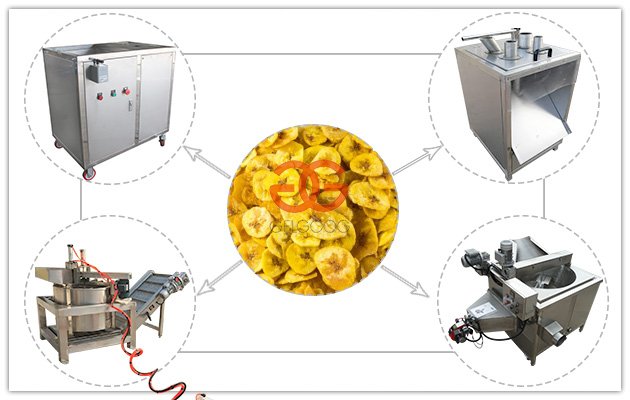 Small Capacity Banana Chips Processing Line for Sale