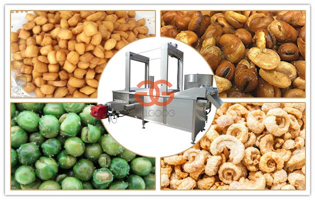 Continuous Snack Chin Chin Frying Machine In Nigeria