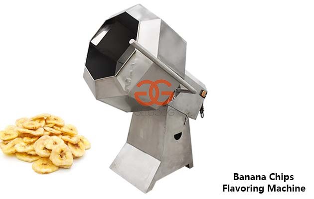 Drum Banana Chips Flavoring Machine