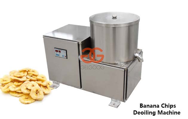 Banana Chips Deoiliing Machine