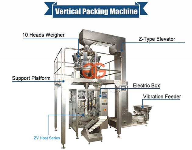 Weighing Potato Chips Packing Machine