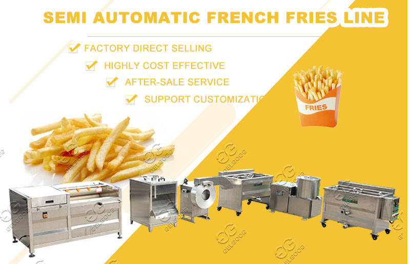 Potato Chips Production Line  The Best French Fries Processing