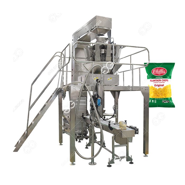 Automatic Plantain Chips Packaging
