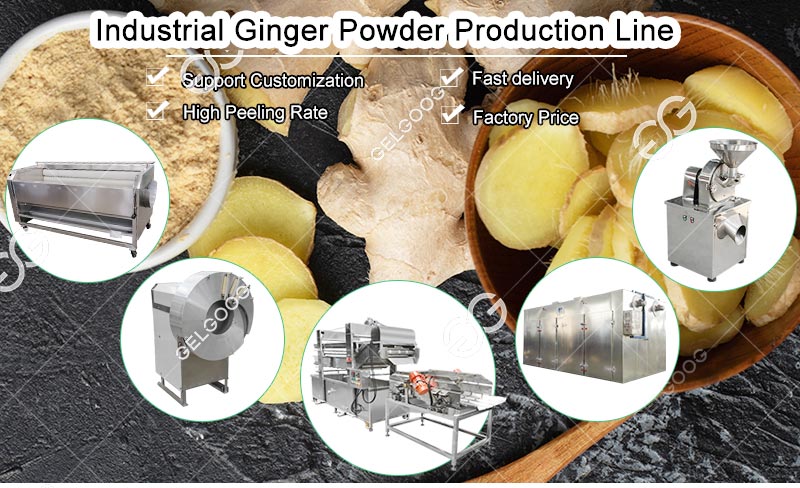 Ginger Powder Processing Machines