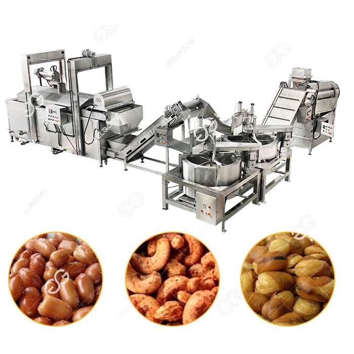 Automatic Peanuts Frying Lines
