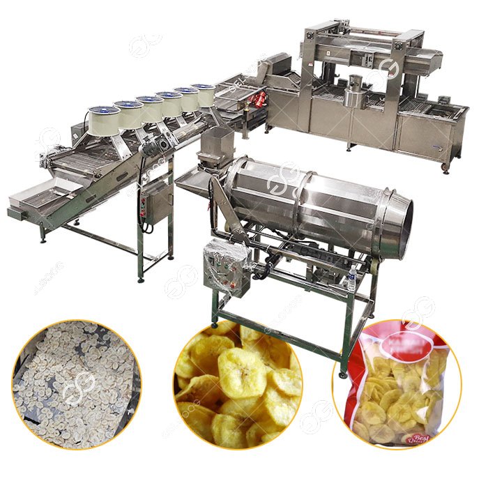 Auto Banana Chips Making Machines