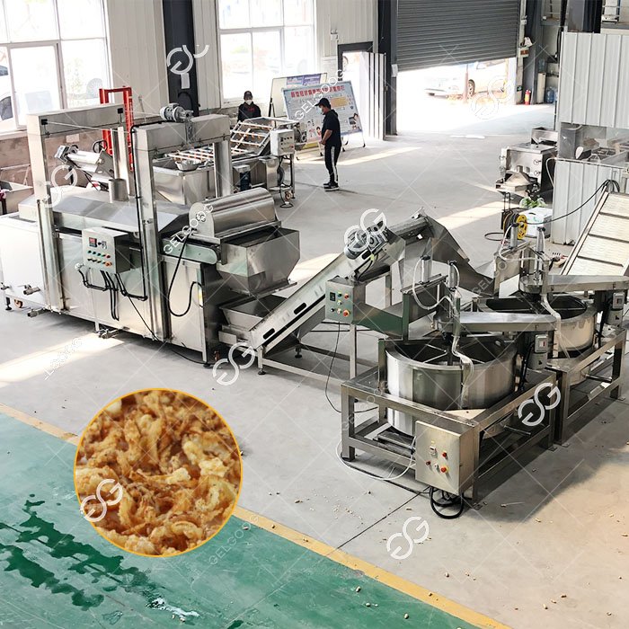 Fried Crispy Onion Rings Equipment