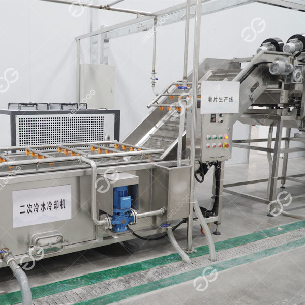 potato chips vacuum frying production line