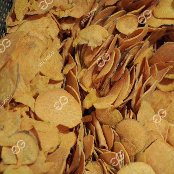 vaccunm fried sweet potato chips