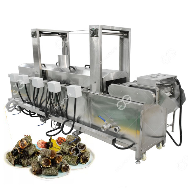 deep fried seaweed chips frying machine